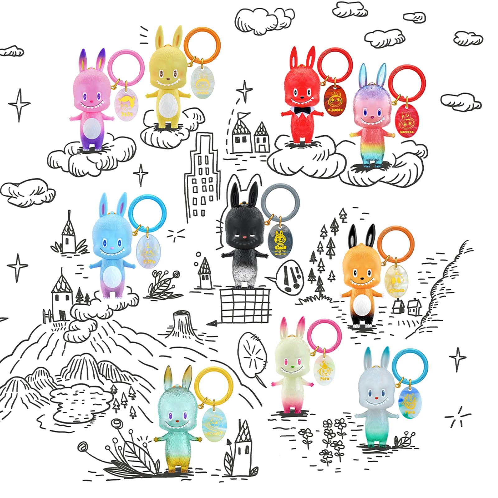 Amazon | 【POP MART 公式ストア】THE MONSTERS 10th Anniversary